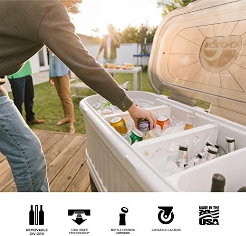 The Rolling 125-Qt Drink Cooler