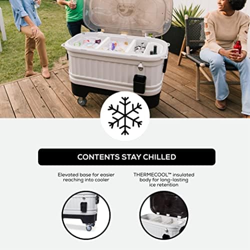 The Rolling 125-Qt Drink Cooler